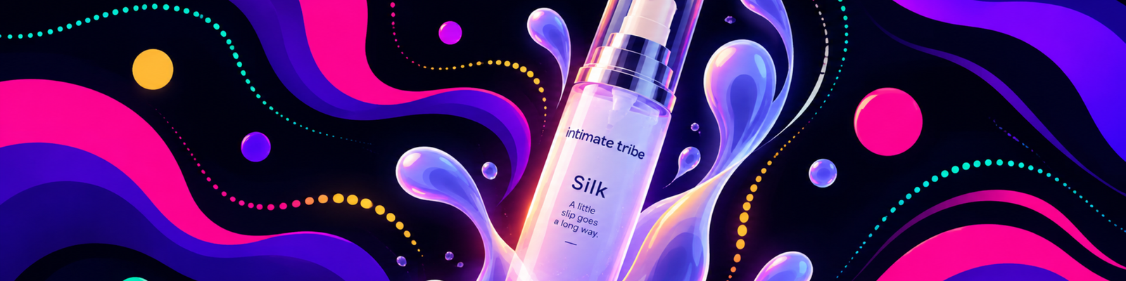Silk water-based lubricant by Intimate Tribe